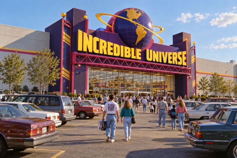 Incredible Universe History: The Giant Electronics Store